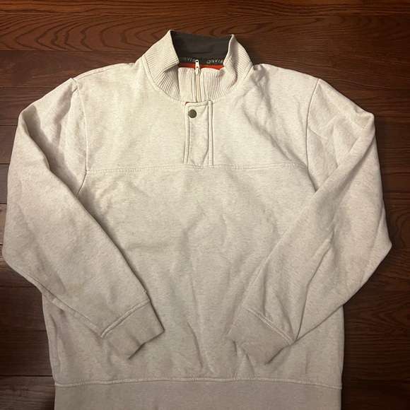 Men’s Orvis Long Sleeve Pullover Quarter Zip Size Medium - Picture 2 of 7